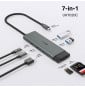 Hub USB Type-C 7-en-1 TP-Link UH7020C (HDMI 4K, lecteurs SD/microSD, charge 100 W)