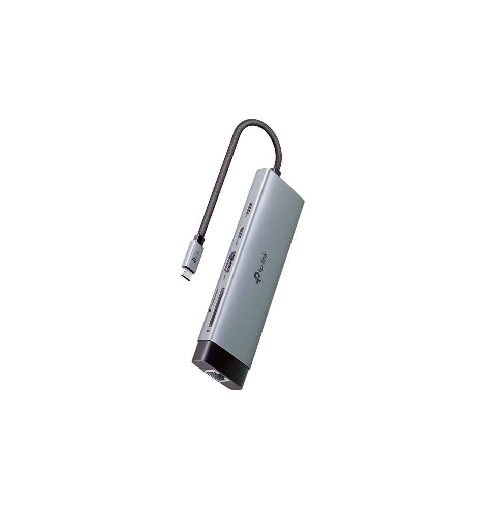 Hub USB Type-C 9-en-1 TP-Link UH9120C (HDMI 4K, RJ45 Gigabit, lecteurs SD, charge 100 W)