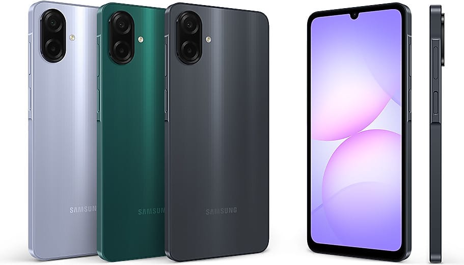 Smartphone Samsung Galaxy A07 5G 128 Go Vert 6,7" 90 Hz (SM-A075FZGHMWD)