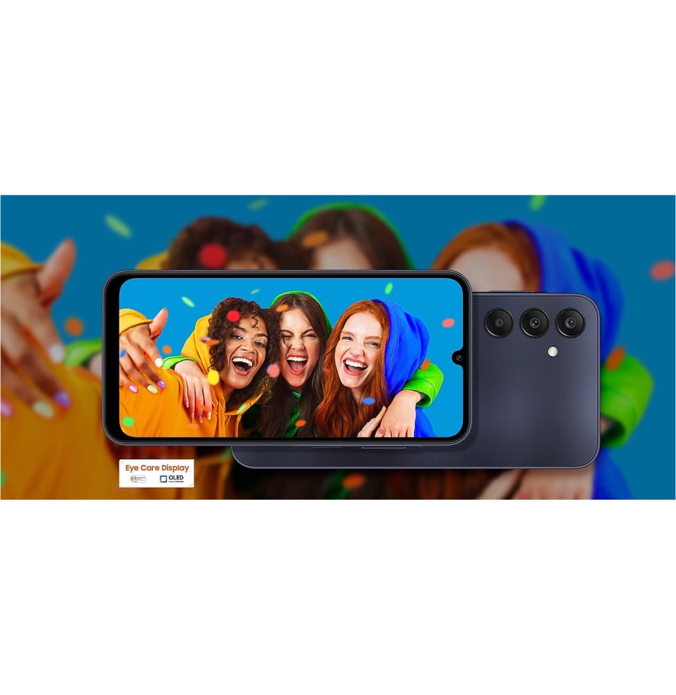 Smartphone Samsung Galaxy A25 5G 6,5" Super AMOLED 256 Go Exynos 1280 Bleu Clair (SM-A256ELBHMWD)