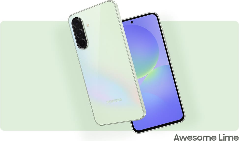Smartphone Samsung Galaxy A36 5G 256 Go 6,7" 120 Hz Citron Vert (SM-A366BLGVMWD)