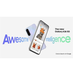 Smartphone Samsung Galaxy A36 5G 6,7" Super AMOLED 120 Hz 128 Go Blanc (SM-A366BZAPMWD)