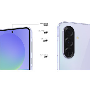 Smartphone Samsung Galaxy A36 5G 6,7" Super AMOLED 120 Hz 128 Go Blanc (SM-A366BZAPMWD)