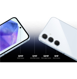 Smartphone Samsung Galaxy A55 5G 6,6" 256 Go Bleu Glacé (SM-A556ELBWMWD)