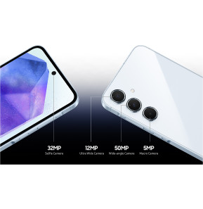 Smartphone Samsung Galaxy A55 5G Lilas 256 Go Super AMOLED 6,6" 50 MP (SM-A556ELVWMWD)