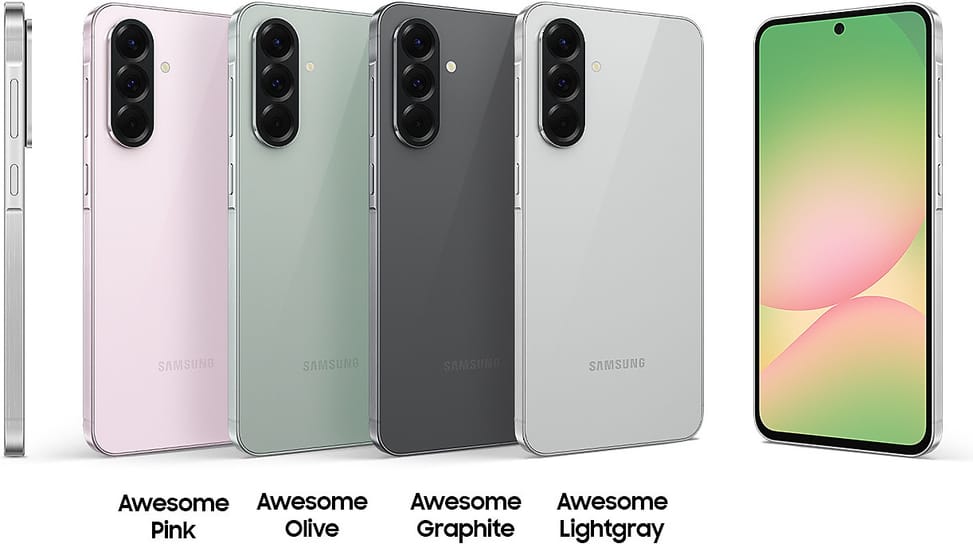 Smartphone Samsung Galaxy A56 5G 128 Go Olive (SM-A566BZGVMWD)