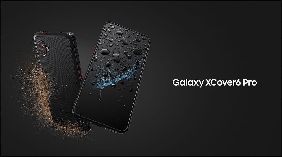 Smartphone durci Samsung Galaxy XCover6 Pro 5G 6 Go 128 Go noir (SM-G736BZKDM15)