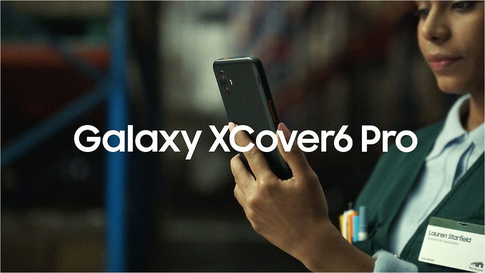 Smartphone durci Samsung Galaxy XCover6 Pro 5G 6 Go 128 Go noir (SM-G736BZKDM15)