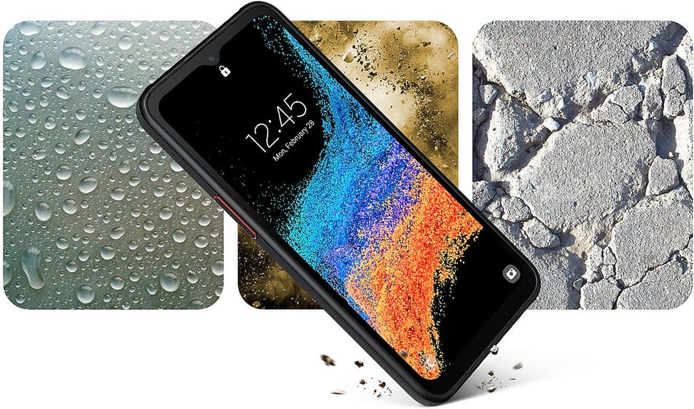 Smartphone durci Samsung Galaxy XCover6 Pro 5G 6 Go 128 Go noir (SM-G736BZKDM15)
