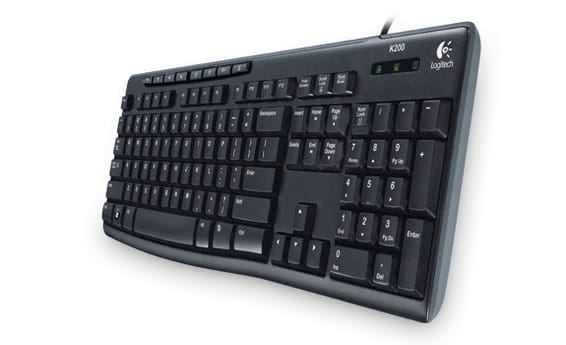 Clavier Logitech Media Keyboard K200 - AZERTY
