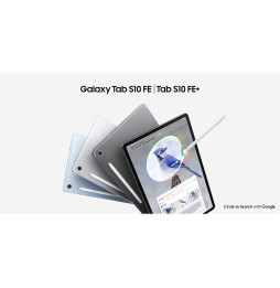 Tablette Samsung Galaxy Tab S10 FE+ 5G 13,1" 90 Hz 128 Go Bleu (SM-X626BLBAMWD)