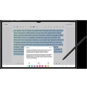 Tablette Samsung Galaxy Tab S9 5G 256 Go beige (SM-X716BZEEMWD)
