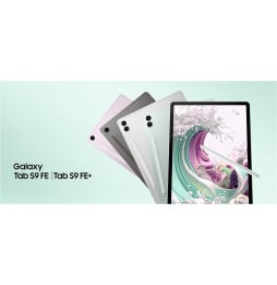 Tablette Samsung Galaxy Tab S9 FE+ 5G 12,4" 90 Hz 128 Go Argent avec S Pen (SM-X616BZSAMWD)