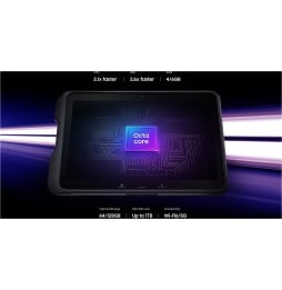 Tablette Samsung Galaxy Tab Active4 Pro 5G 10,1" 128 Go robuste avec S Pen (SM-T636BZKEM15)