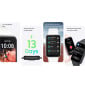 Bracelet connecté Samsung Galaxy Fit3 Bluetooth gris (SM-R390NZAAMWD)