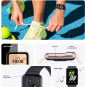Bracelet connecté Samsung Galaxy Fit3 Bluetooth rose doré (SM-R390NIDAMWD)