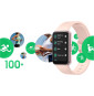 Bracelet connecté Samsung Galaxy Fit3 Bluetooth rose doré (SM-R390NIDAMWD)