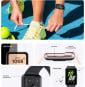 Bracelet connecté Samsung Galaxy Fit3 argent Bluetooth 5.3 (SM-R390NZSAMEA)