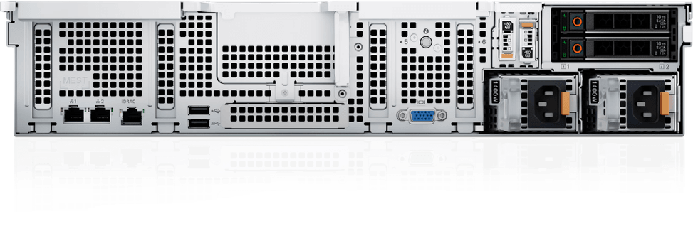 خادم للتثبيت في الرف Dell PowerEdge R760xs (PER760XS1A) — صورة 4