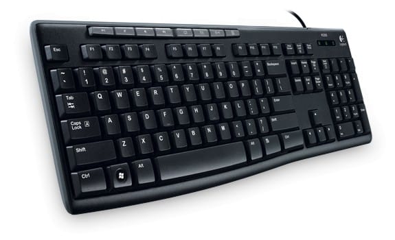 Clavier Logitech Media Keyboard K200 - AZERTY — image 3