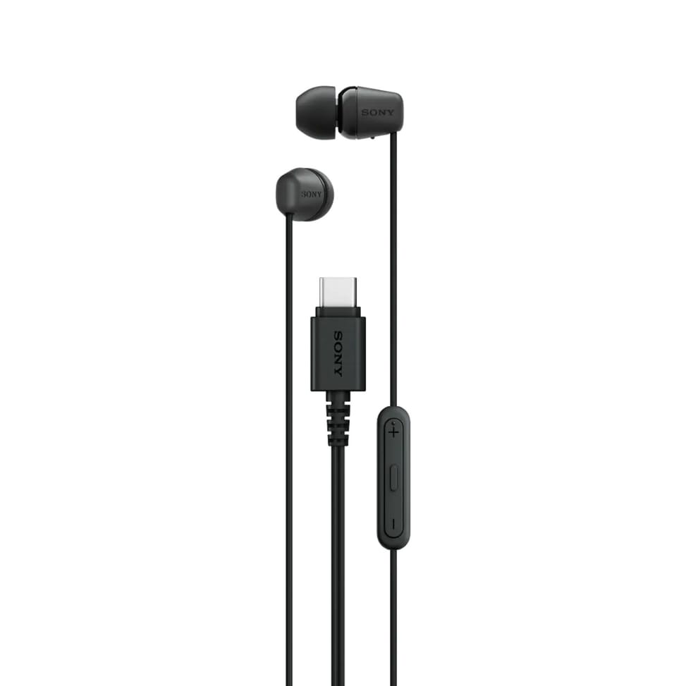 سماعات أذن داخلية Sony IER-EX15C USB-C مع ميكروفون - أسود (IER-EX15C/BZE) — صورة 1