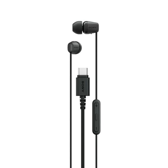 Écouteurs Sony IER-EX15C Intra-auriculaires USB-C avec Microphone - Noir (IER-EX15C/BZE)