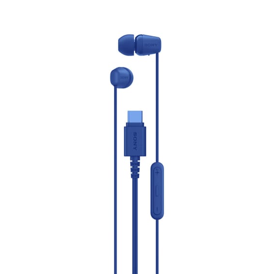 Écouteurs Sony IER-EX15C Intra-auriculaires USB-C avec Microphone - Bleu (IER-EX15C/LZE)
