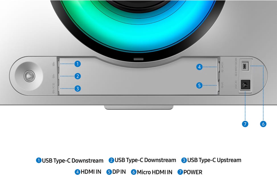 Samsung Odyssey OLED G9 G95SD 49" DQHD Curved Gaming Monitor (LS49DG954SUXEN) — image 11
