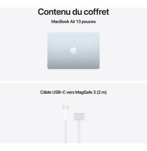 Apple MacBook Air 13 pouces M5 16 Go 512 Go Bleu Ciel (MDHH4FN/A)