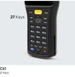 Terminal mobile durci PDA Chainway C61 Android 13 lecteur code-barres 2D 47 touches (C61)