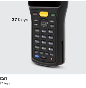 Terminal mobile durci PDA Chainway C61 Android 13 lecteur code-barres 2D 47 touches (C61)