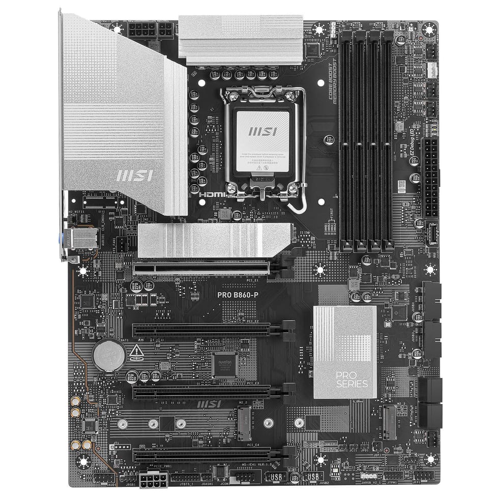 MSI PRO B860-P LGA 1851 ATX DDR5 Motherboard (911-7E41-002) — image 2
