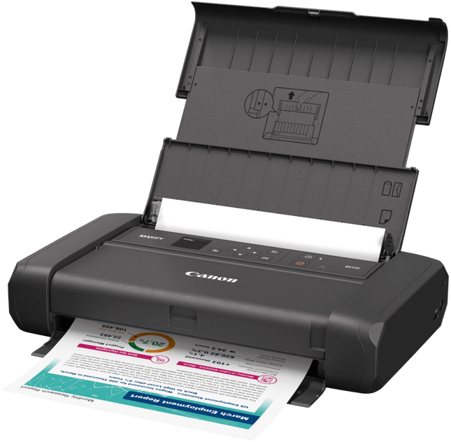 Imprimante Jet d'encre Portable Canon MAXIFY BX110 (7069C027AA) — image 2