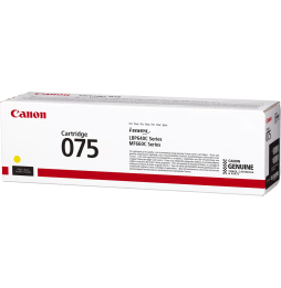 Cartouche de toner Canon 075 Jaune (6362C002AA)