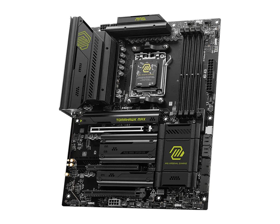 Carte mère MSI MAG B850 Tomahawk Max WiFi AMD B850 AM5 ATX (911-7E62-002)