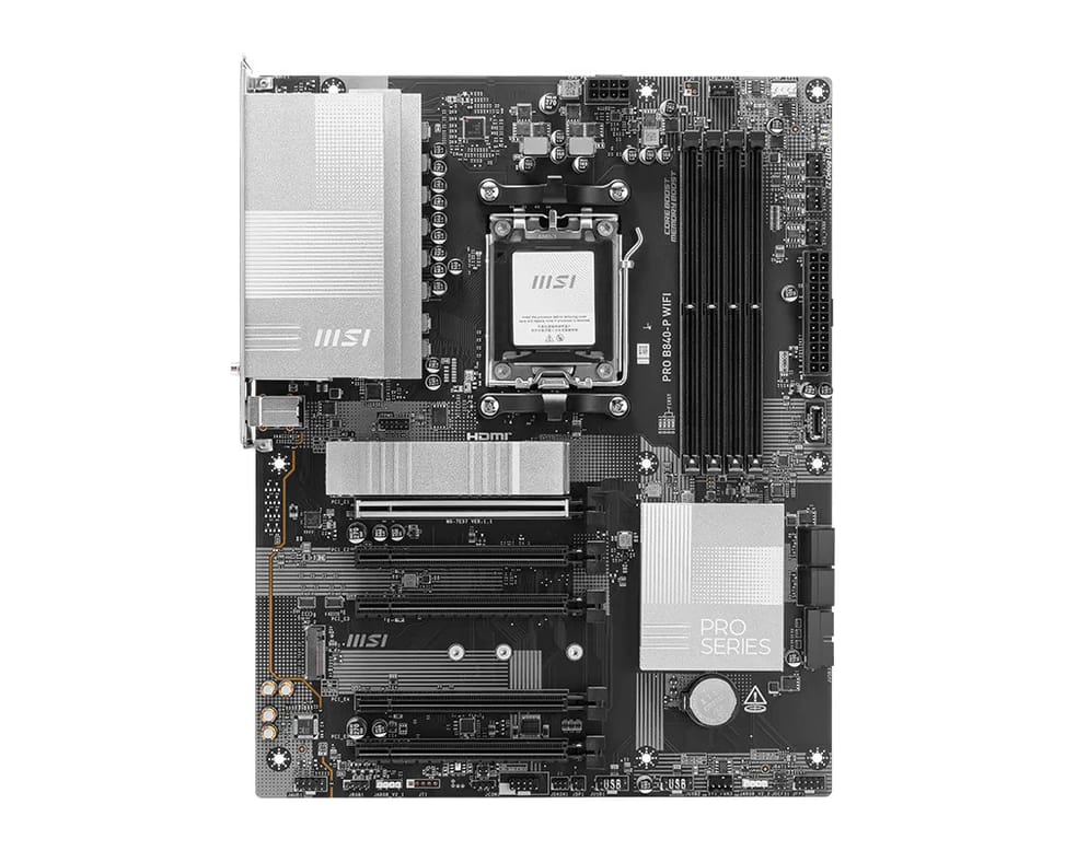 Carte mère MSI PRO B840-P WiFi AMD B840 AM5 ATX (911-7E57-001)