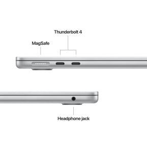 Ordinateur portable Apple MacBook Air 13 pouces M5 16 Go 512 Go Argent (MDH74FN/A)