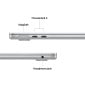Ordinateur portable Apple MacBook Air 13 pouces M5 16 Go 512 Go Argent (MDH74FN/A)