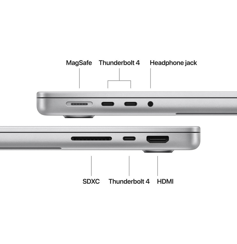 Ports Thunderbolt 5, HDMI, SDXC, MagSafe 3
