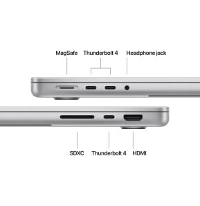 Ordinateur portable Apple MacBook Pro 16 pouces M5 Max 36 Go 2 To Argent (MGE74FN/A)