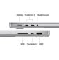 Ordinateur portable Apple MacBook Pro 16 pouces M5 Max 36 Go 2 To Argent (MGE74FN/A)