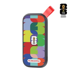 Disque dur portable SSD SanDisk Édition Coupe du Monde FIFA 2026 - 1 To (SDSSDE30F-1T00-G25) — image 2