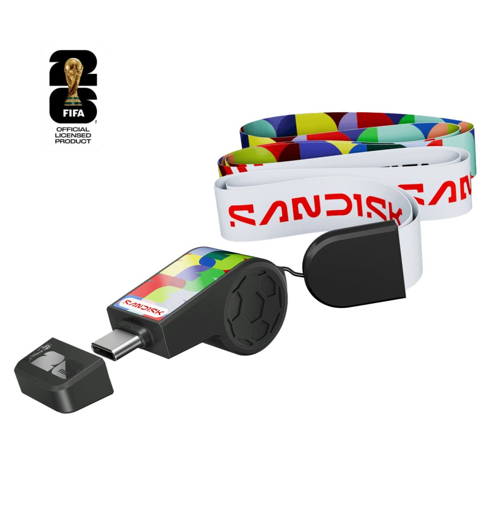 Clé USB-C SanDisk Coupe du Monde FIFA 2026 - 64 Go