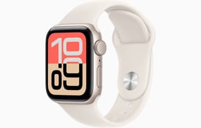 Montre connectée Apple Watch SE 3 Lumière stellaire (GPS, 44 mm)