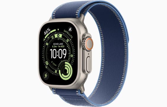 Montre connectée Apple Watch Ultra 3 Titane naturel (GPS + Cellular, 49 mm)