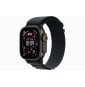 Montre connectée Apple Watch Ultra 3 GPS + Cellular 49 mm Black boîtier titane, Black Alpine Loop Large (MF0X4AF/A)