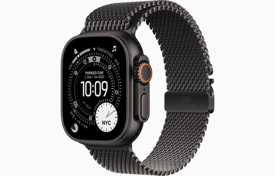 Montre connectée Apple Watch Ultra 3 Titane noir (GPS + Cellular, 49 mm)