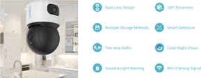 Caméra de surveillance Wi-Fi Uniarch Uho-S3S-M33D — image 4