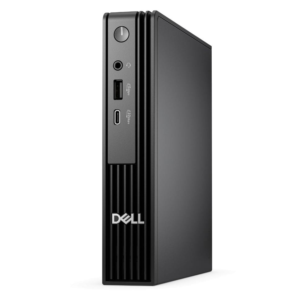 DELL DESKTOP MICRO Pro QCM1250 Ultra 5-235T 8Go 512Go SSD Windows 11 Pro Noir 36 Mois (QCM1250-U5-W)