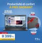 Pack Essential Pro: PC portable 15″ PV15250 + Housse Dell CV4625 + Souris sans fil Dell WM126